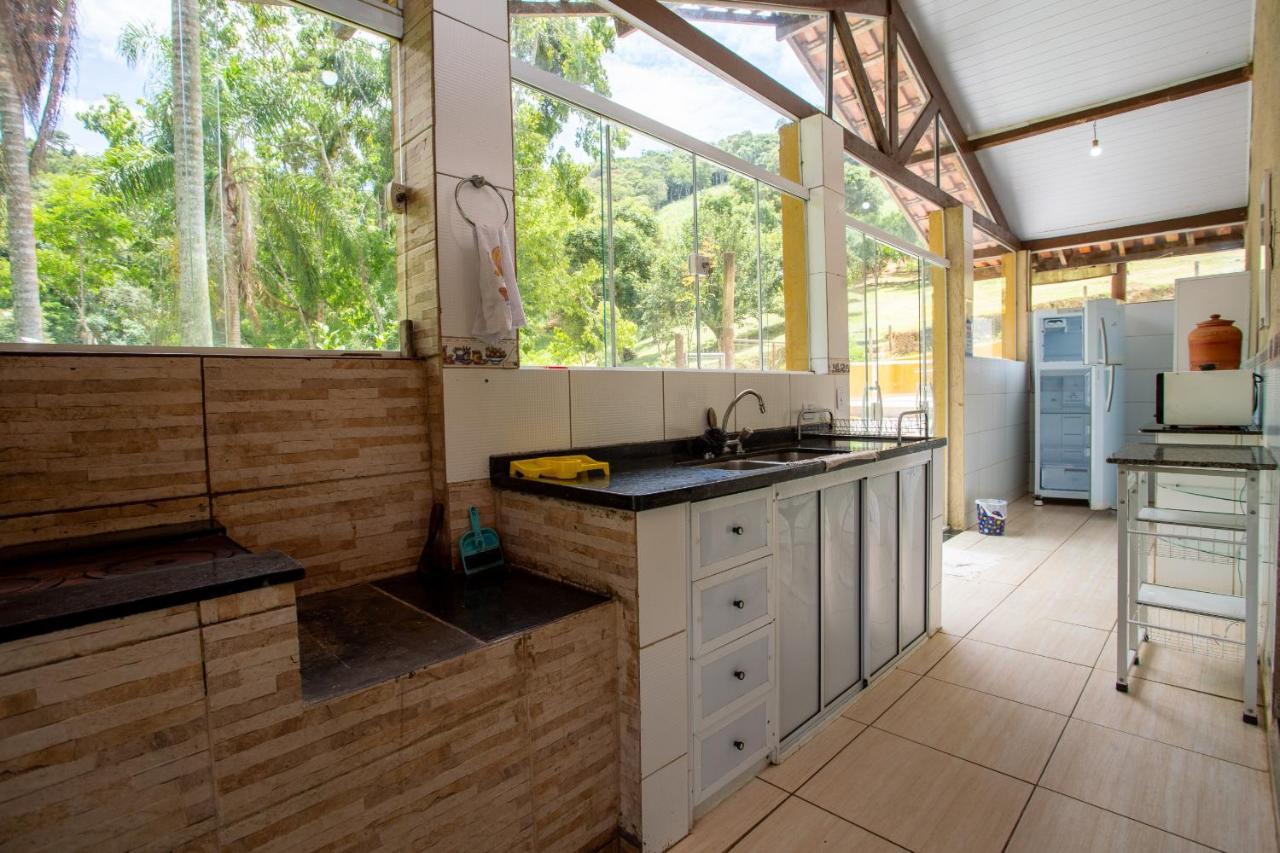 Chacara C Piscina Churrasqueira E Wi-Fi Em Ibiúna 外观 照片
